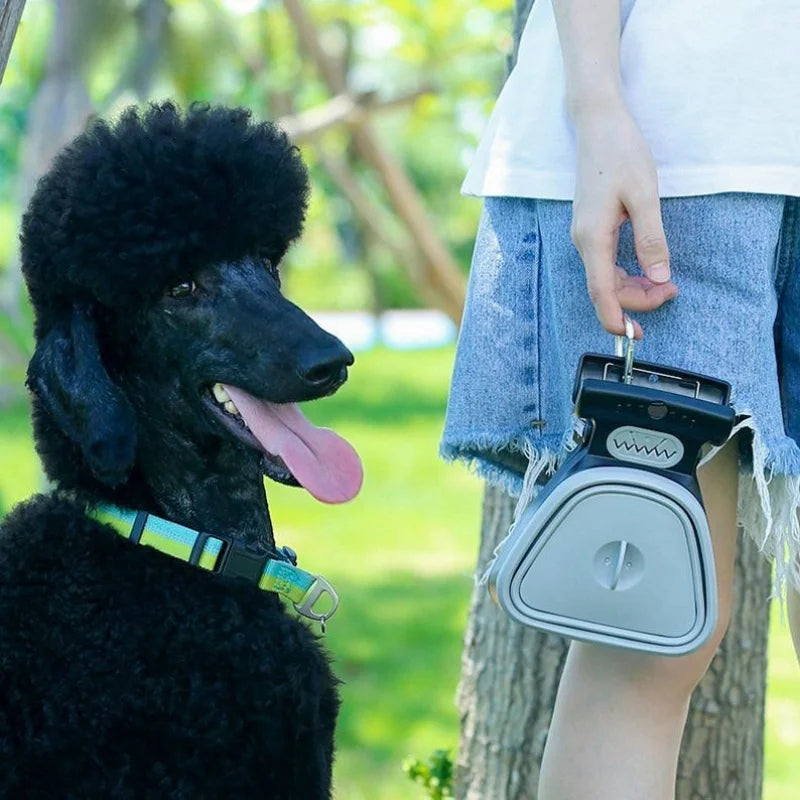 Walk & Clean™  Clip-On Dog Waste Bag Dispenser