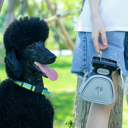 Walk & Clean™  Clip-On Dog Waste Bag Dispenser